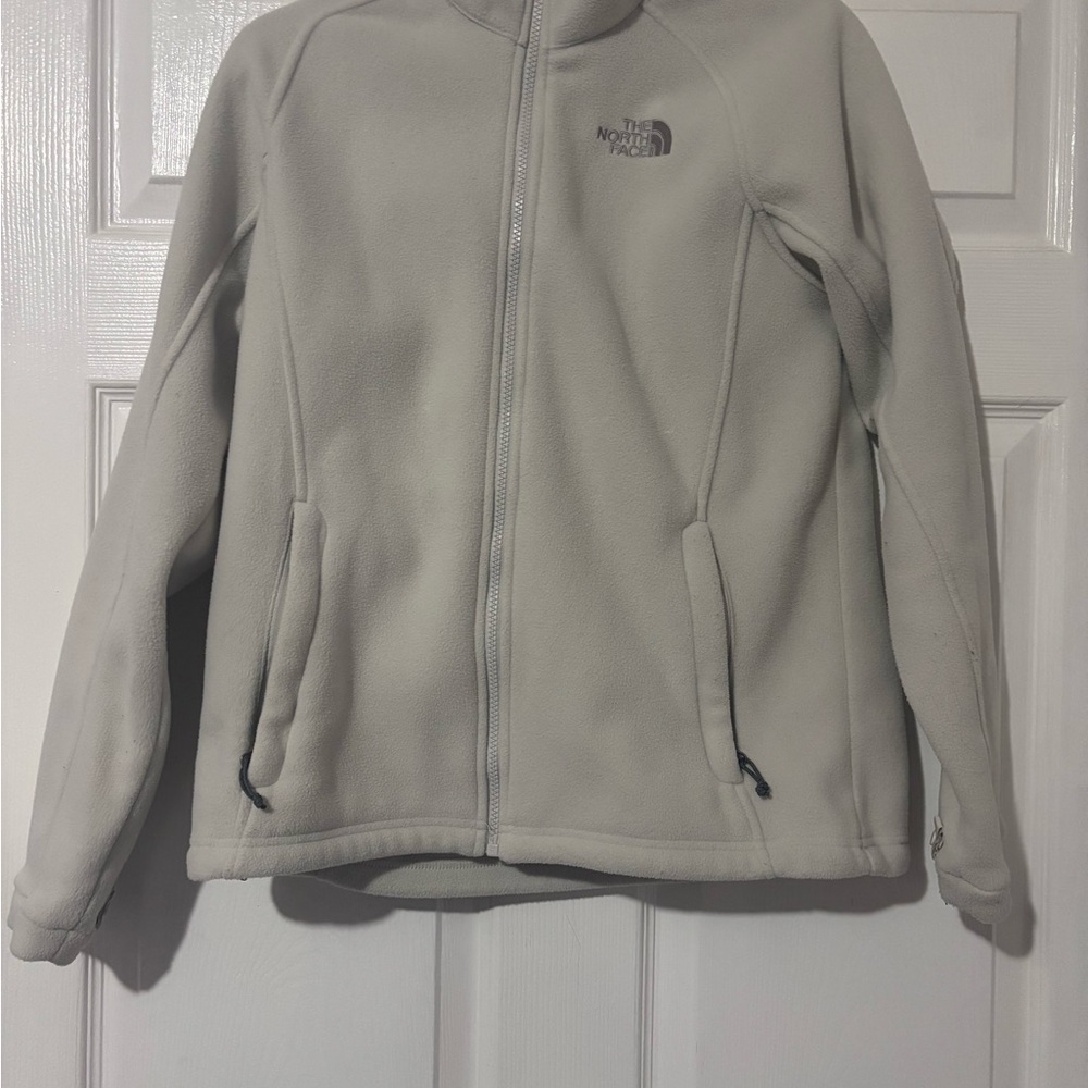 The North Face Off-White Sherpa Fleece Jacket